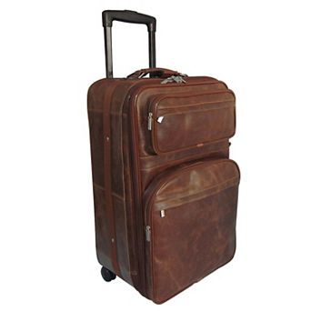 AmeriLeather 26-Inch Expandable Softside Rolling Luggage