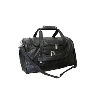AmeriLeather Leather Duffel Sports Bag