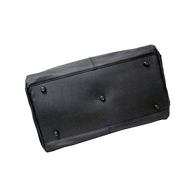AmeriLeather Leather Duffel Sports Bag
