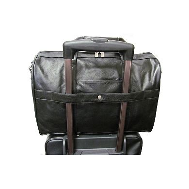 AmeriLeather 18-in. Leather Weekender Bag