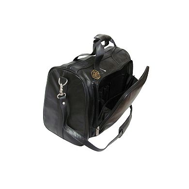 AmeriLeather 18-in. Leather Weekender Bag