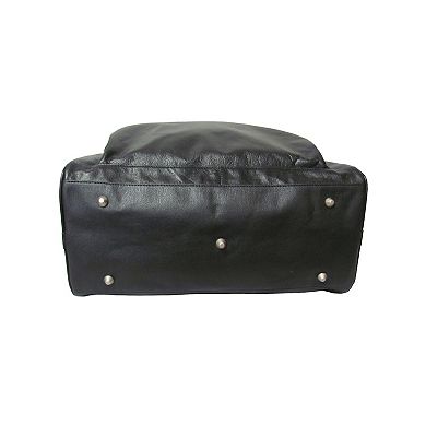 AmeriLeather 18-in. Leather Weekender Bag