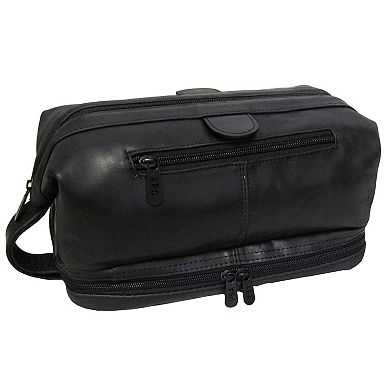 AmeriLeather Toiletry Bag with Accessories