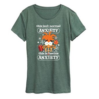Disney / Pixar's Inside Out 2 Anxiety Women's Festive Graphic Tee
