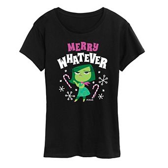 Disney / Pixar's Inside Out 2 Disgust Women's Merry Whatever Graphic Tee