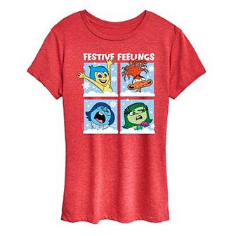 Disney / Pixar's Inside Out 2 Women's Festive Feelings Graphic Tee
