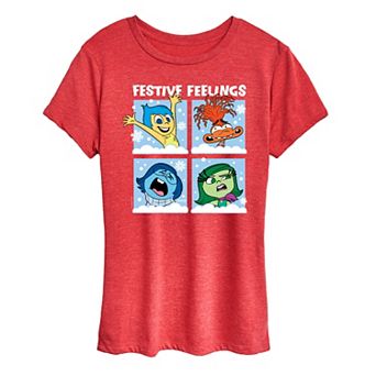 Disney / Pixar's Inside Out 2 Women's Festive Feelings Graphic Tee