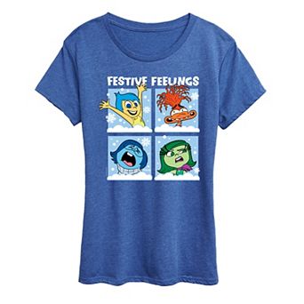 Disney / Pixar's Inside Out 2 Women's Festive Feelings Graphic Tee