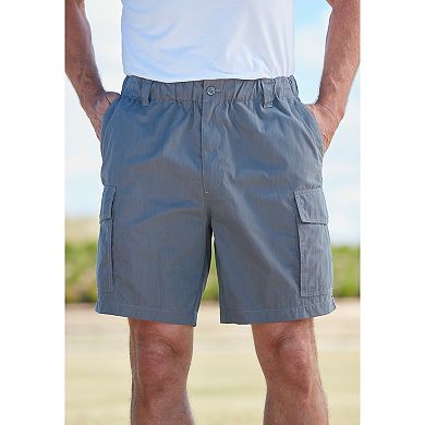 KingSize Men's Big & Tall 8"" Moisture Cargo Shorts