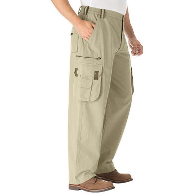 Boulder Creek by KingSize Men's Big & Tall Expedition Ripstop Cargo Pants