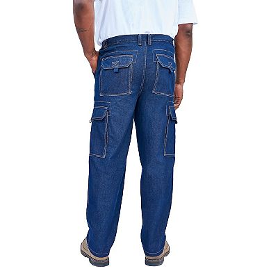 Boulder Creek by KingSize Men's Big & Tall Marine Cargo Pants