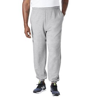 KingSize Men's Big & Tall Fleece Elastic Cuff Sweatpants