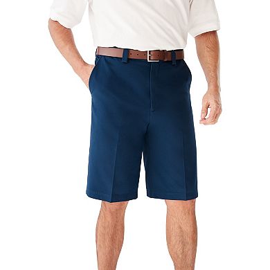 KingSize Men's Big & Tall Wrinkle-Free Expandable Waist Plain Front Shorts