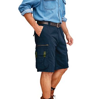 Boulder Creek by KingSize Men's Big & Tall Ripstop Cargo Shorts