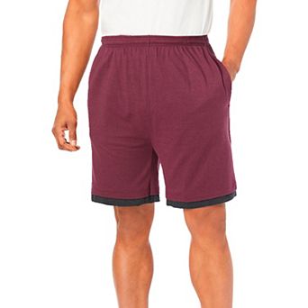 KingSize Men's Big & Tall Hang-Down Lightweight Jersey Shorts