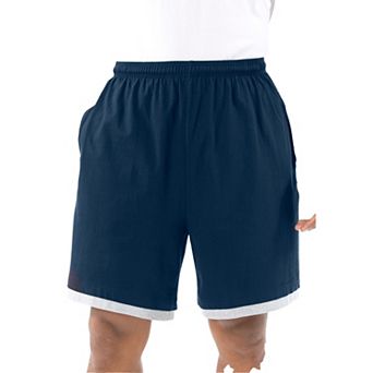 KingSize Men's Big & Tall Hang-Down Lightweight Jersey Shorts
