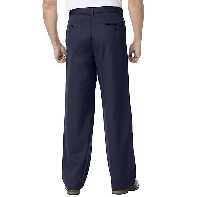 KingSize Men's Big & Tall Wide Leg Wrinkle Free Expandable Waist Pant