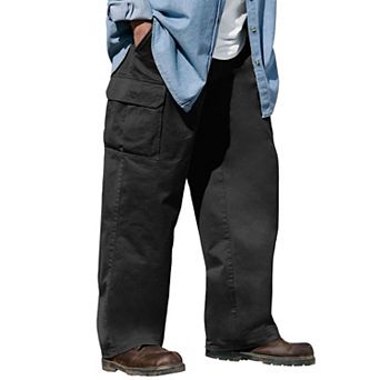 Boulder Creek by KingSize Men's Big & Tall Renegade Side-Elastic Waist Cargo Pants