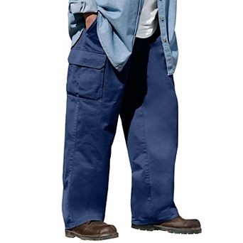 Boulder Creek by KingSize Men's Big & Tall Renegade Side-Elastic Waist Cargo Pants