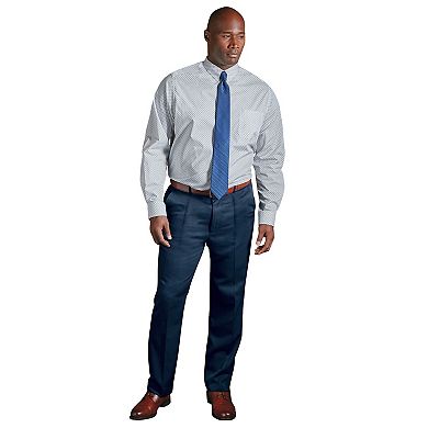 KingSize Men's Big & Tall Wrinkle-Free Button-Down Collar Dress Shirt