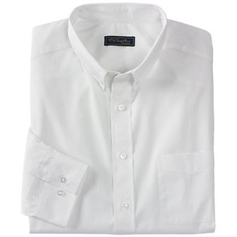 KingSize Men's Big & Tall Wrinkle-Free Button-Down Collar Dress Shirt