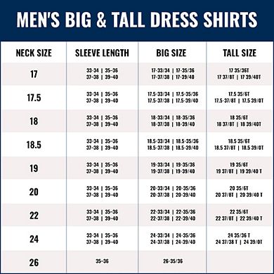 KingSize Men's Big & Tall Wrinkle-Free Dress Shirt