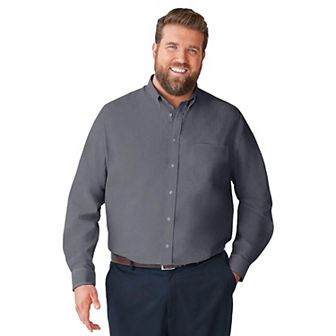 KingSize Men's Big & Tall Wrinkle-Free Dress Shirt
