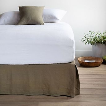 100% French Linen Bedskirt