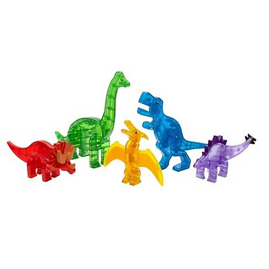 MAGNA-TILES Dinos 5-Piece Set