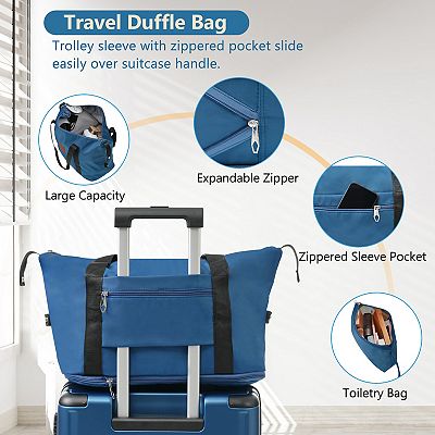 Merax Hardshell Luggage Sets 6 Piece Suitcase Set