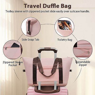 Merax Luggage Sets 3 Piece Carry On Luggage