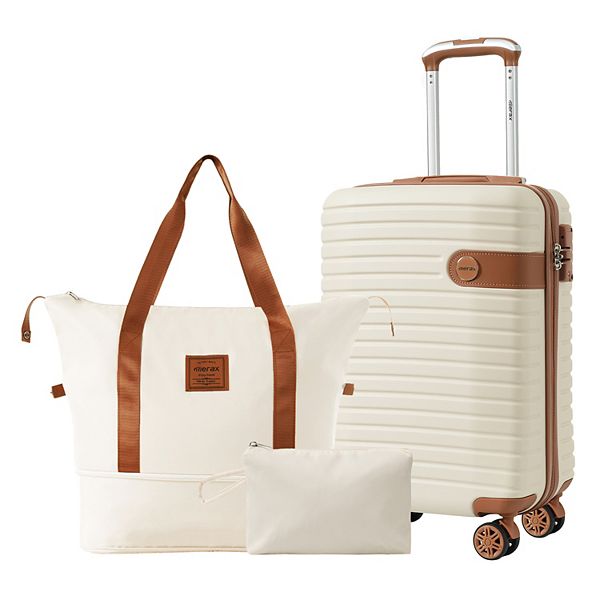 24h限定　新品 アライヴン 掛けカバー ローズ 150×215 MIG3 ② Merax Luggage Sets 3 Piece Carry On Luggage