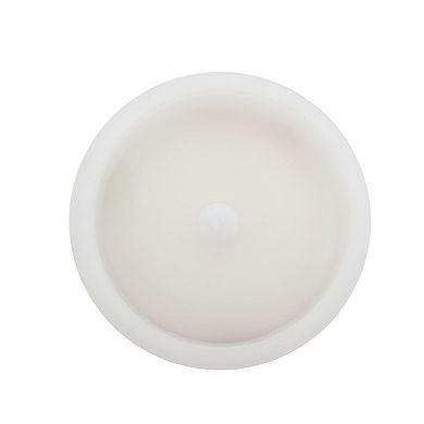 Everyday Decor Pink Botanical Small LED Candle Table Decor