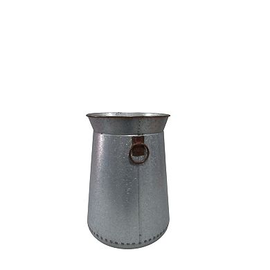 Discover Europe - Made in Turkey Aras Large Antique Metal Vase Table Decor