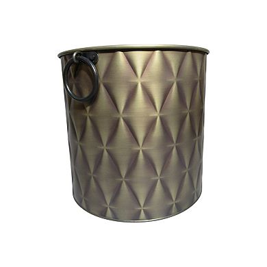 Discover Europe - Made in Turkey Aras Metal Textured Vase Table Decor