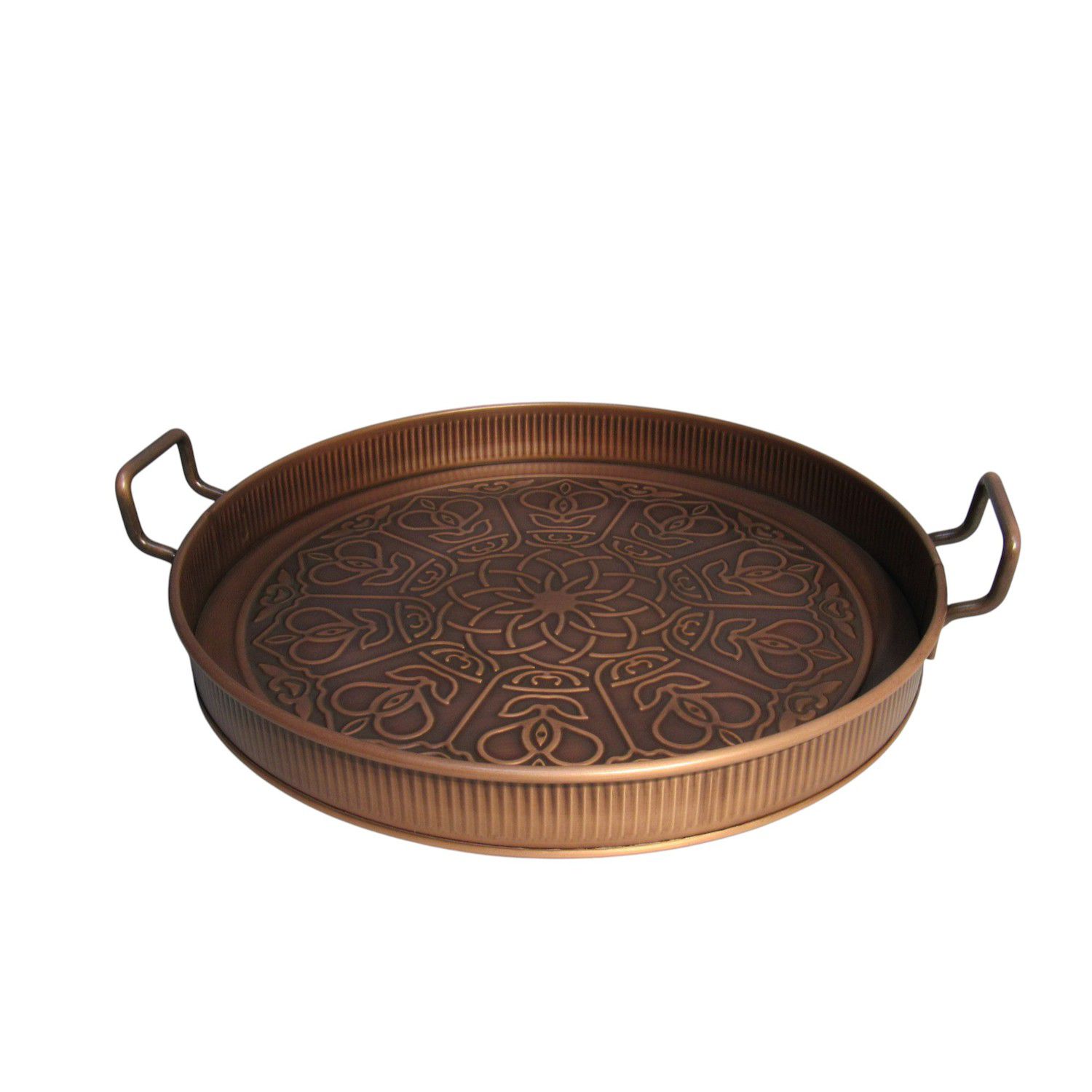 Discover Europe Aras - Made In Turkey Metal Tray - Copper