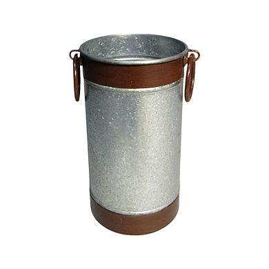 Discover Europe Aras - Made In Turkey 12-in. Antique Metal Vase