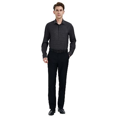 Men's Bespoke Slim-Fit Wrinkle Free Performance Dress Shirt