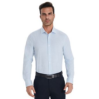 Men's Bespoke Slim-Fit Wrinkle Free Performance Dress Shirt