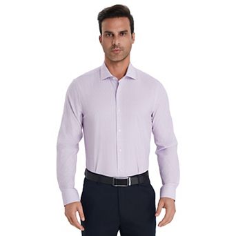 Men's Bespoke Slim-Fit Wrinkle Free Performance Dress Shirt
