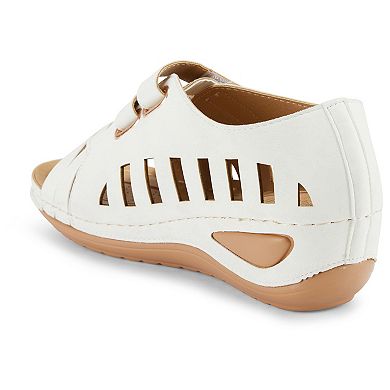 Henry Ferrera By Charming Lady Style Indiana White Women's Comfort Shoes