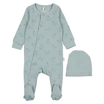 Star Print Footie - Baby Boys