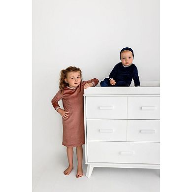 Velour Varsity Nightgown - Little Girls