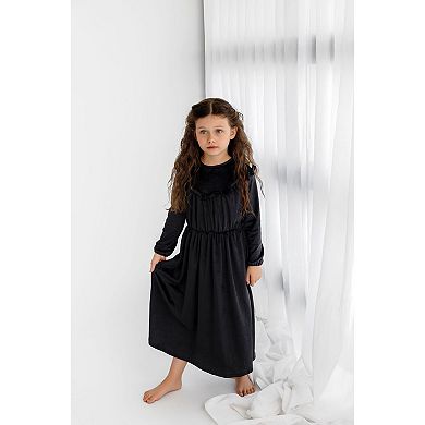 Velour Ruffle Maxi - Big Girls