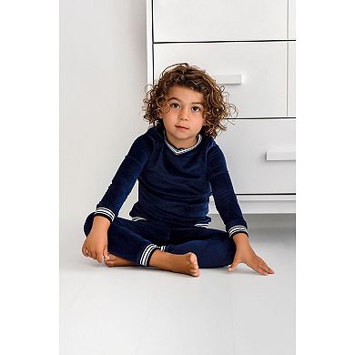 Velour Varsity PJ - Big Boys