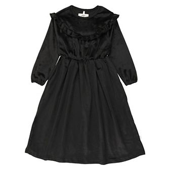 Velour Ruffle Maxi - Little Girls