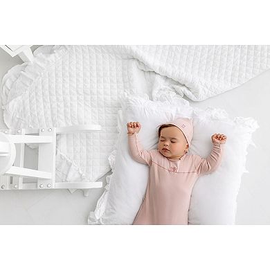 Bunny Graphic Footie - Baby Girls