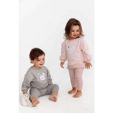 Bunny Sherpa Set - Baby Girls