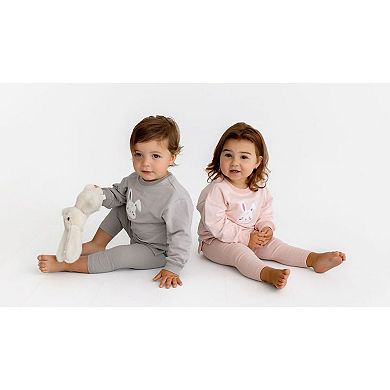 Bunny Sherpa Set - Baby Girls