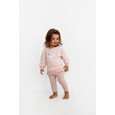 Bunny Sherpa Set - Baby Girls